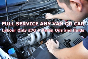 Any Van Or Car Full Service Deal